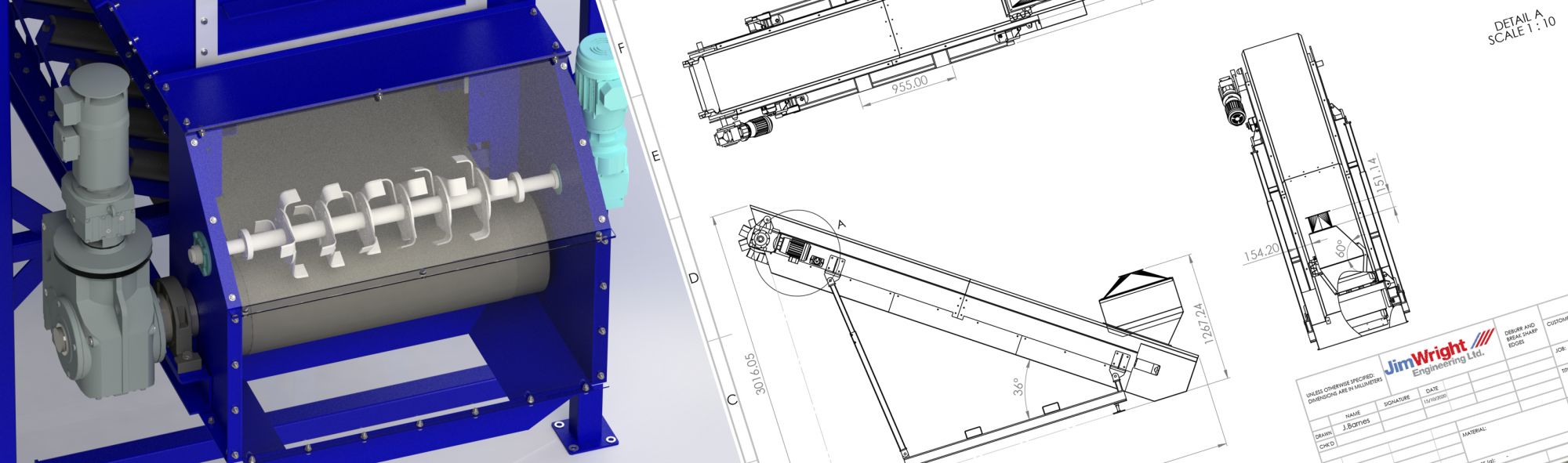 Jim Wright Engineering in-house CAD facility